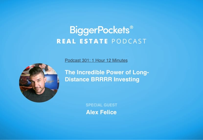 I was on the biggerpockets podcast